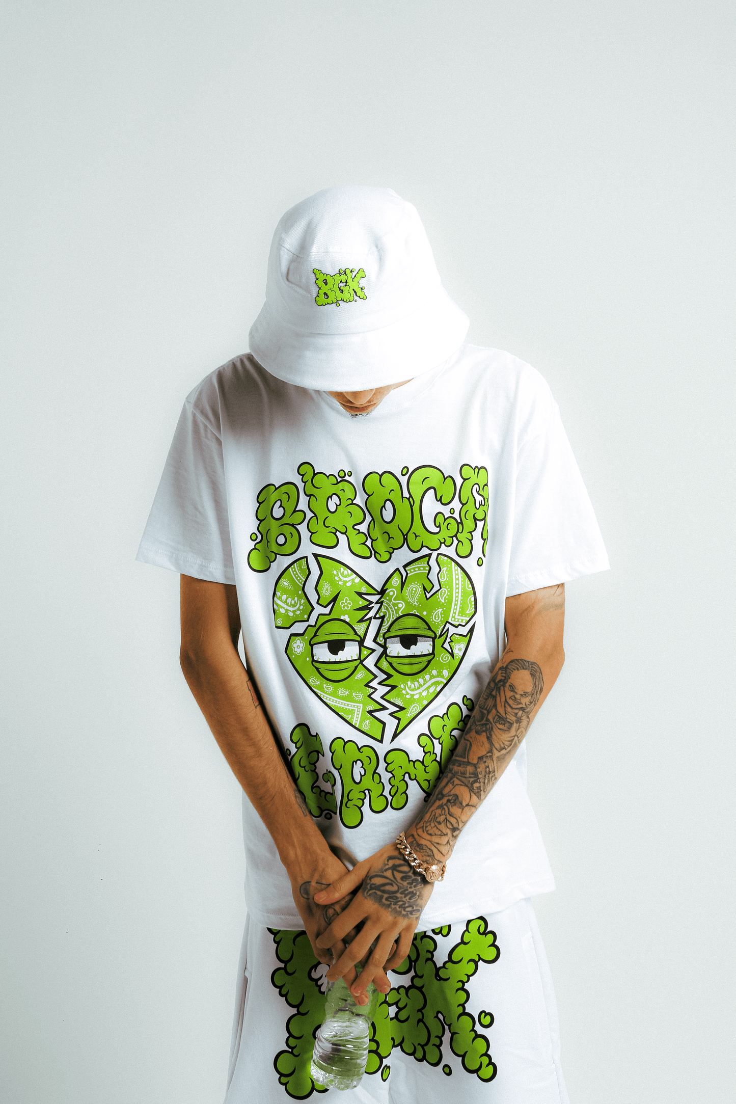 Conjunto BGK “SL*ME” Broken Heart x Broca Gang