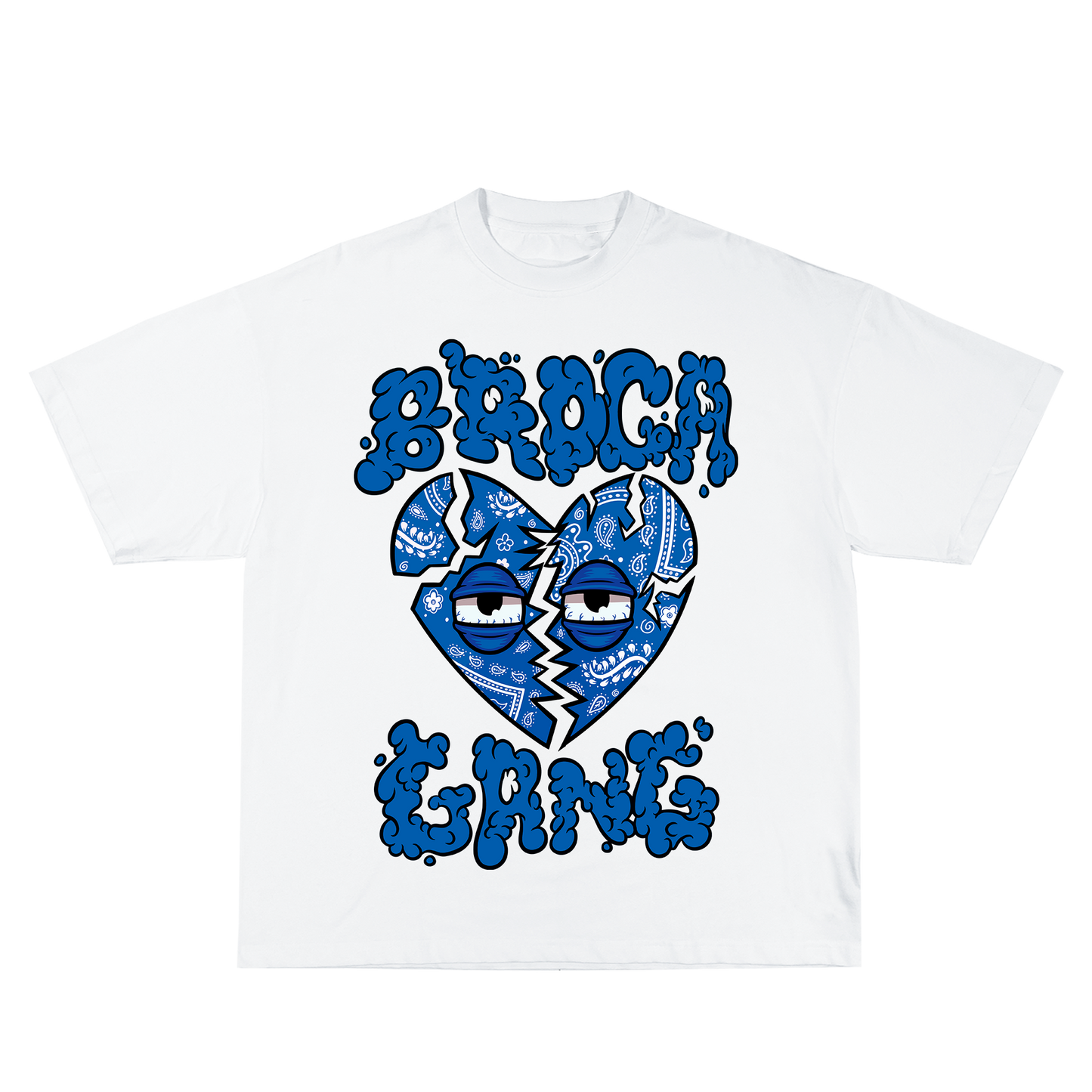 T-Shirt BGK “CR*PS” Broken Heart x Broca Gang